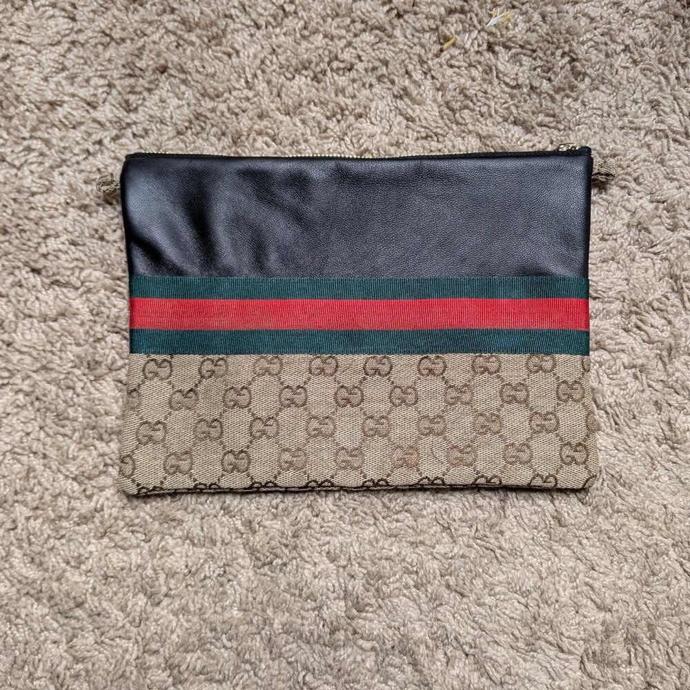 Black/Tan Clutch Bag(Inspired)